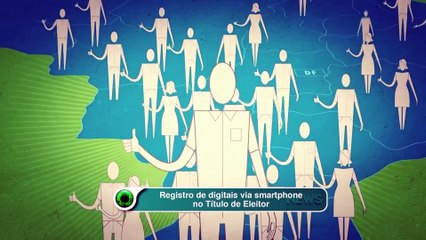 Registro de digitais via smartphone no Título de Eleitor