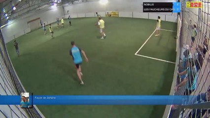 Faute de Johann - NOBILIS Vs LES FAUCHEURS DU CHU - 10/10/19 20:00 - LIGUE 3 - Poitiers Game Parc