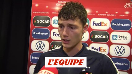 Pavard «On a fait le travail» - Football - Qualif. Euro