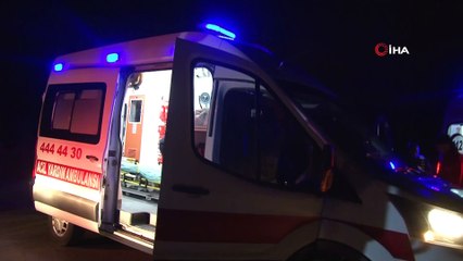 Eyüpsultan’da otomobil yoldan çıkıp metrelerce takla attı: 2 kişi ağır yaralı