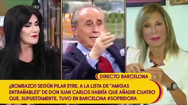 Dejan con el culo al aire a Jaime Peñafiel en 'Sálvame' tras esta frase sobre la monarquía española