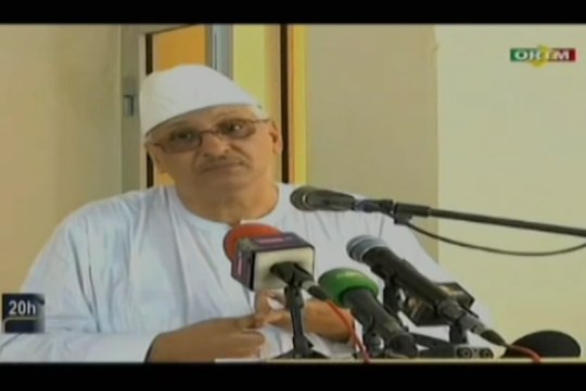 ORTM/Cérémonie de lancement du DDR spécial par le Premier Ministre, Boubou Cissé