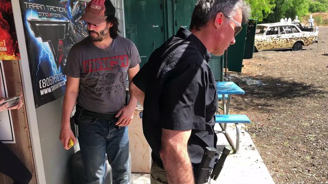 チャド・スタエルスキ監督『ジョン・ウィック：パラベラム』射撃動画