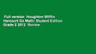 Full version  Houghton Mifflin Harcourt Go Math: Student Edition Grade 2 2012  Review
