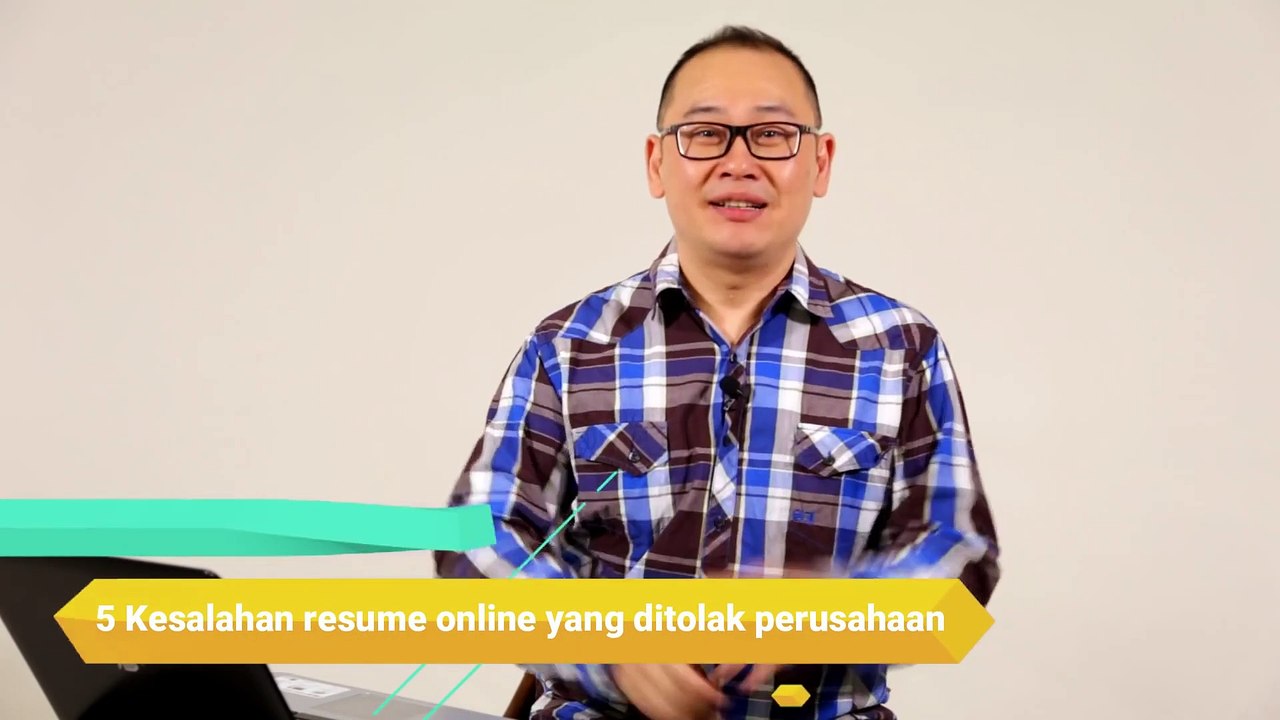 5 Kesalahan Resume Online Yang Ditolak Oleh Perusahaan