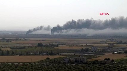 Şanlıurfa ceylanpınar'ın karşısındaki resulayn'da terör mevzileri vuruluyor-2