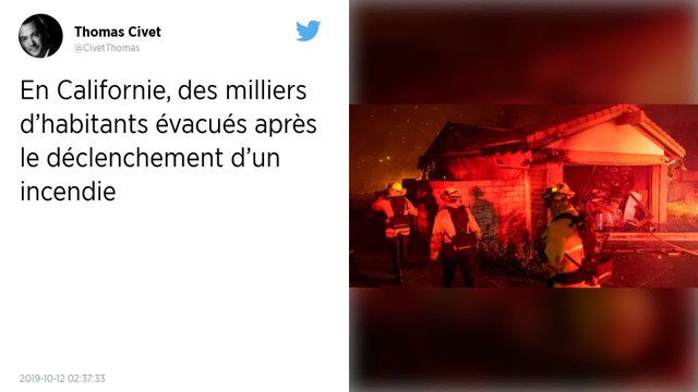 Incendies en Californie : 2 morts, 100 000 évacuations préventives près de Los Angeles
