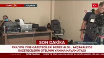 PKK Gazetecileri hedef aldı