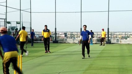 Infamous Sledging Between Rahul Shaw & Tausef Ali - TBI Blue vs Yellow cricket war series 2018