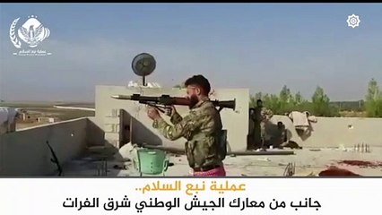 الجيش الوطني ينشر جانب من معاركه في محيط رأس العين ويعلن تحرير بلدة تل حلف - سوريا