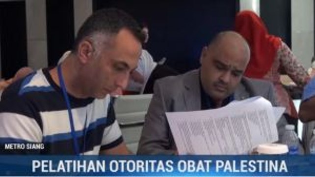 BPOM RI Beri Pelatihan untuk Otoritas Obat Palestina