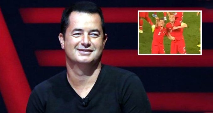 Acun Ilıcalı video çekerken Burak ve Emre Belözoğlu el salladı