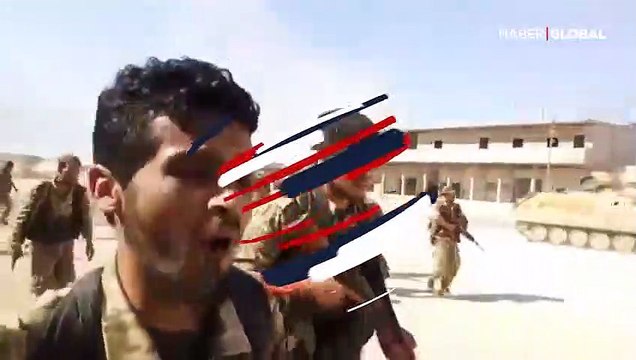 Suriye Milli Ordusu'nun Resulayn'a giriş anları