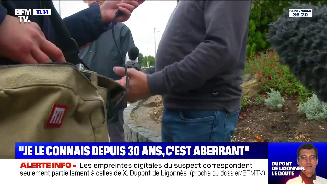 "Ça fait 30 ans que je le connais, c'est aberrant", s'exclame ce voisin à Limay qui ne croit pas que la personne interpellée est Xavier Dupont de Ligonnès