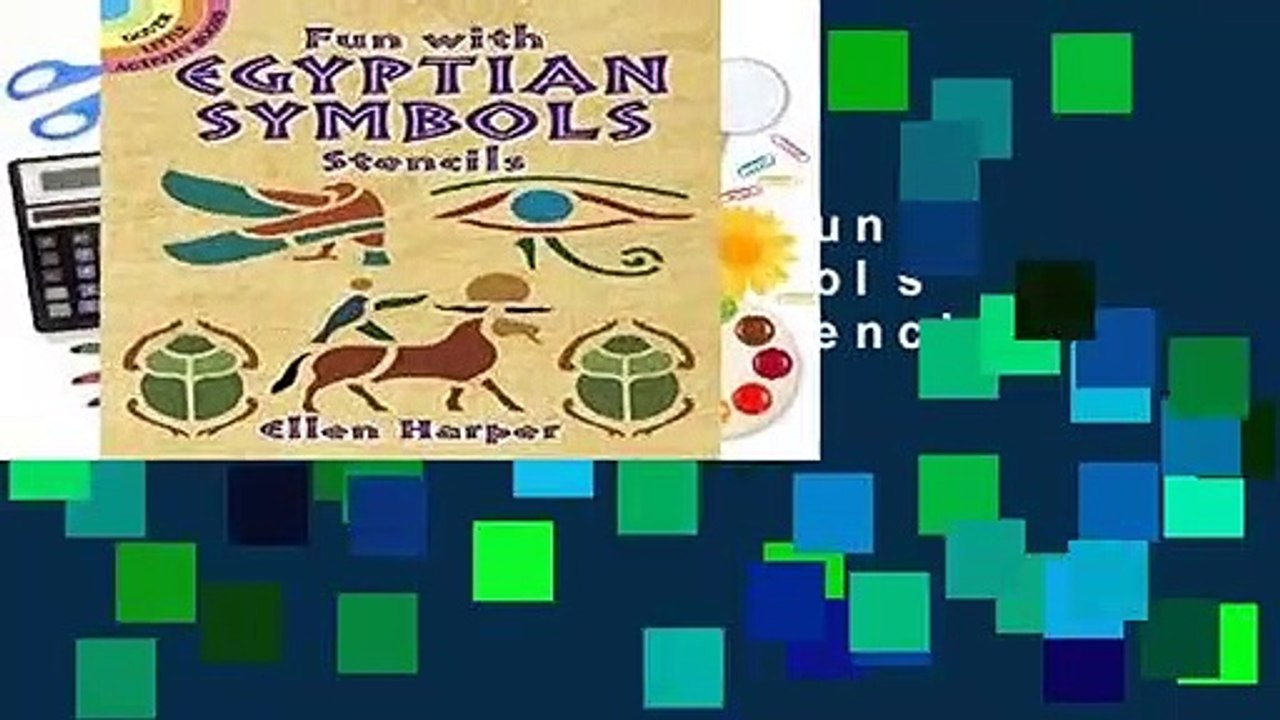 About For Books  Fun with Egyptian Symbols Stencils (Dover Stencils)  Best Sellers Rank : #3