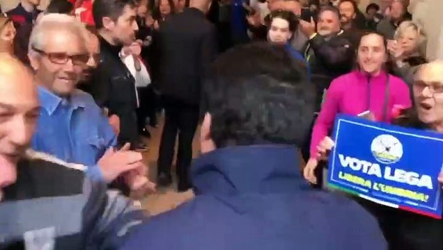 Salvini - Un ricordo della magnifica piazza di Narni (Terni) (12.10.19)