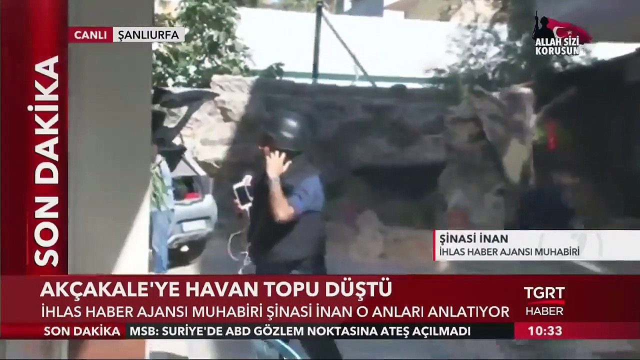 Akçakale'ye Havan Topu Düştü