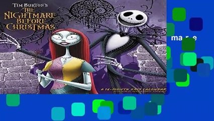 Full E-book  The Nightmare Before Christmas Wall Calendar (2019)  For Kindle