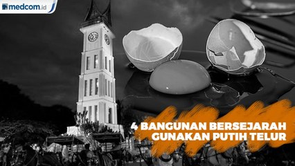 Bangunan Unik Bersejarah Berbahan Putih Telur