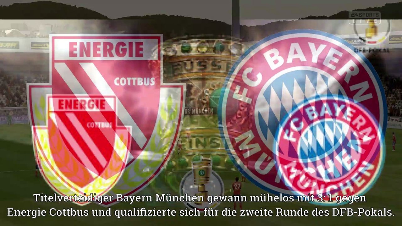 Dfb Pokal Nachrichten 2019-2020 | Bayern München vs Energie Cottbus
