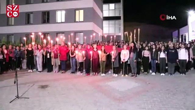 Uşak'ta KYK öğrencilerinden Barış Pınarı Harekatı’na tam destek