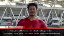 Japanese rugby fan takes support to another level