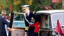 Los reyes presiden el desfile del 12 de octubre