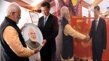 Modi Xi Jinping Express admiration by exchanging Gifts. Know the Gifts exchanged-வீடியோ