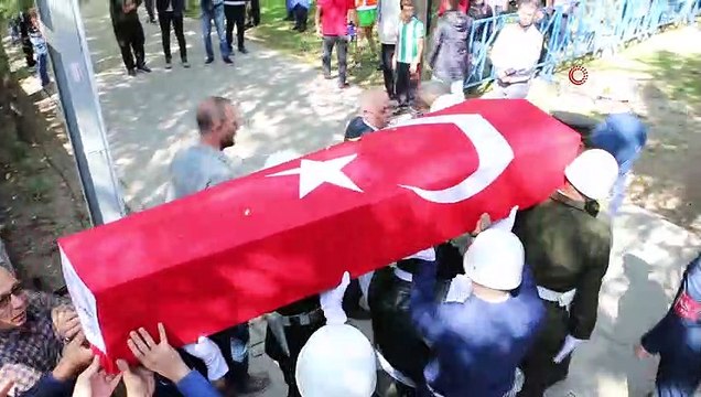 Şehit Piyade Uzman Onbaşı Yunus Mermer son yolculuğa uğurlanıyor
