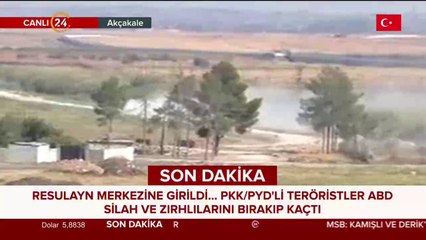 Resulayn merkezine girildi