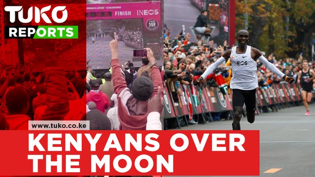 Kenyans demand Monday declared a National Holiday in honour of Eliud Kipchoge
