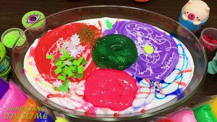 Mixing Makeup, Clay and More into GLOSSY Slime !! SlimeSmoothie  Satisfying Slime s #582