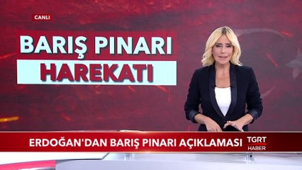Cumhurbaşkanı Erdoğan'dan Barış Pınarı Harekatı Açıklaması