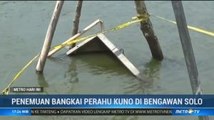 Penemuan Tiga Bangkai Perahu Kuno di Bengawan Solo