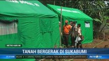 Tanah Bergerak, Dinsos Provinsi Sukabumi Dirikan Tenda Pengungsian