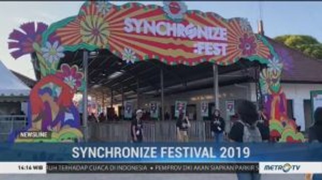 Ratusan Musisi Ramaikan Synchronize Festival 2019