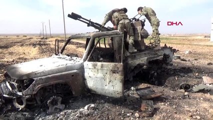 Tel abyad'daki köyler teröristlerden temizleniyor