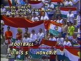 URSS   -  HONGRIE           -  1986 -