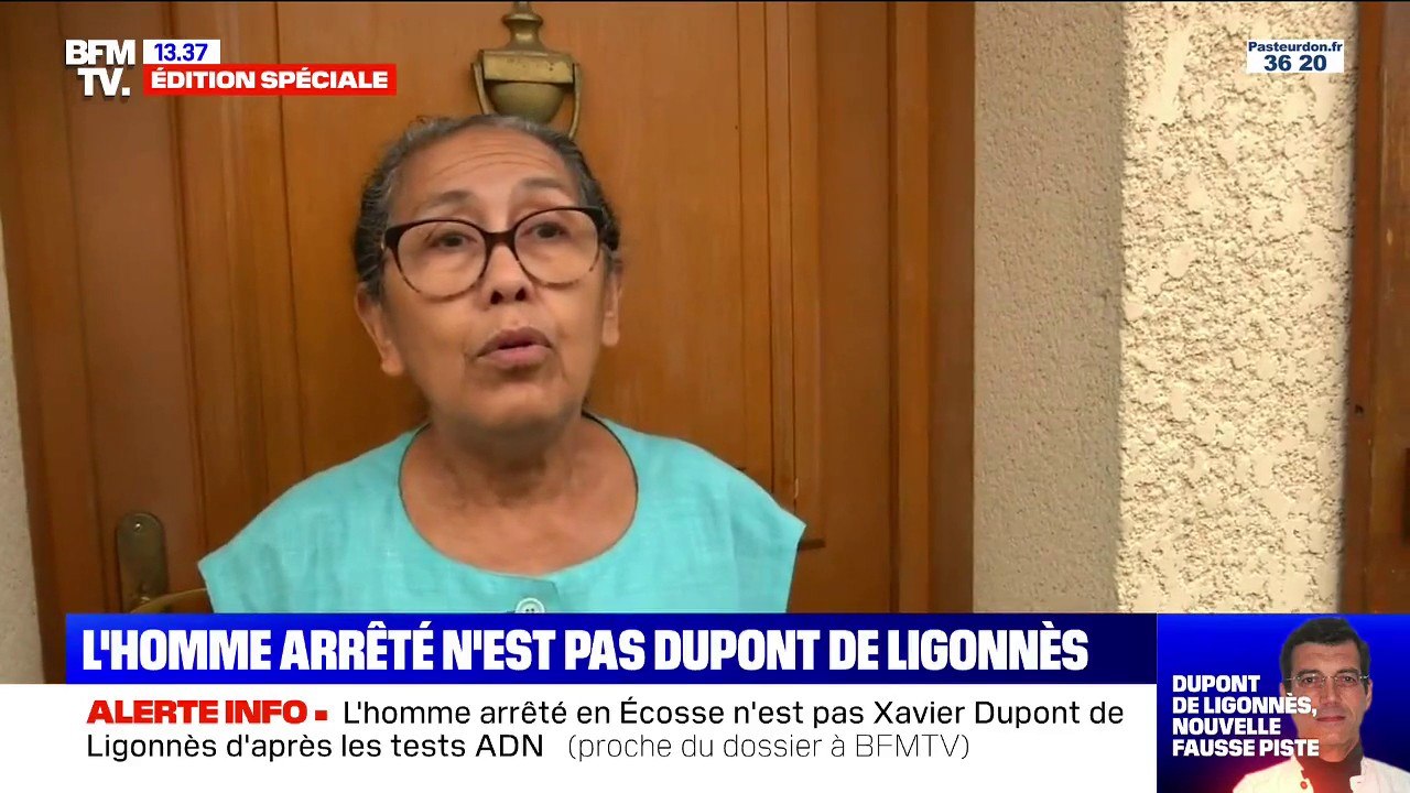 "Je me sens soulagée", explique cette voisine à Limay en apprenant que l'homme interpellé n'est pas Xavier Dupont de Ligonnès