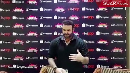 Austin St. John Angkat Bicara Usai Isi Acara Indonesia Comic Con 2019