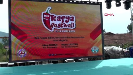 Antalya-kaş'ta kapya festivali düzenlendi