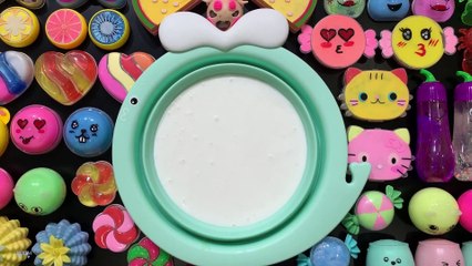 Festival of Colors !! Mixing Random Things Into Slime !! Satisfying Slime Smoothie #699