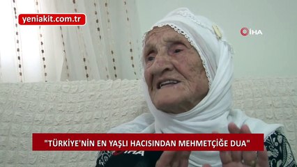 Türkiye'nin en yaşlı hacısı operasyonu an be an takip ediyor: Allah Erdoğan'ı başımızdan eksik etmesin, Mehmetçik’imizi muzaffer eylesin
