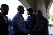 Bakan Soylu, Mardin'de sivil şehit yakınları ile bir araya geldi