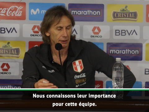 Pérou - Gareca : L'Uruguay a assez de talents pour remplacer Suarez et Cavani