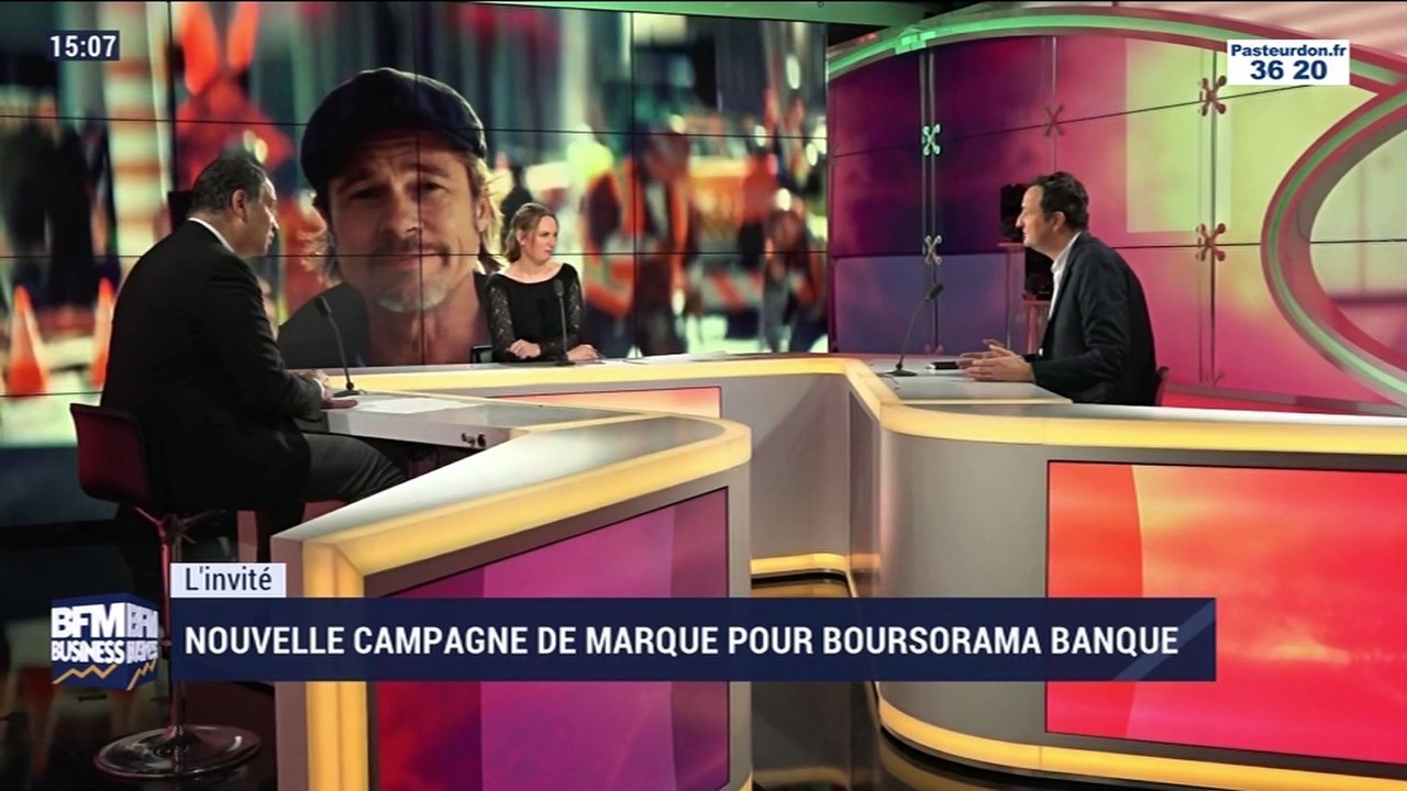 Boursorama s'offre Brad Pitt pour sa dernière campagne - 12/10