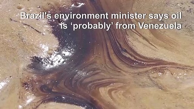 Major clean-up underway along Brazilian coastline following oil spill