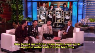 LEGENDADO - THE ELLEN SHOW | Por que Ellen é responsável pela carreira dos Jonas Brothers?