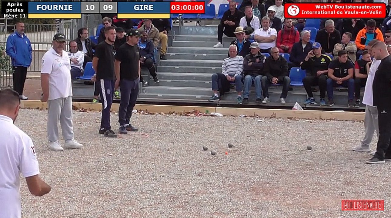 International à pétanque de Vaulx-en-Velin 2019 : Après poules Fournié VS Gire