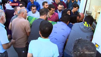 Terör saldırısında hayatını kaybeden TRT Kurdi çalışanının babası toprağa verildi